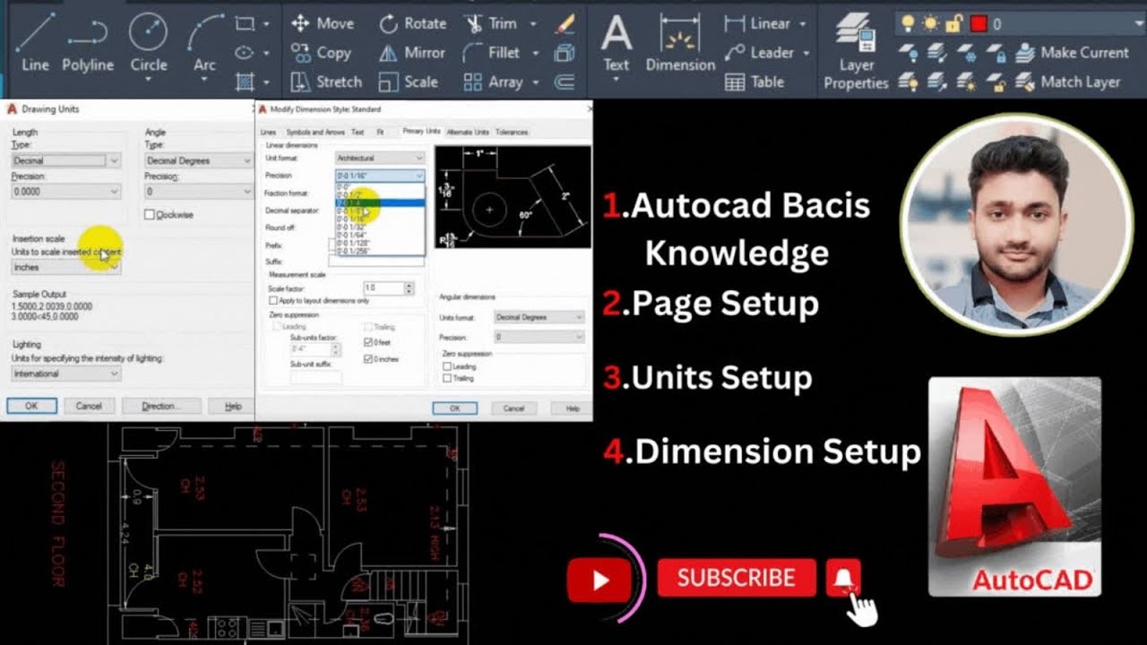 Autocad Basic Tutorial For Beginner Part-1.