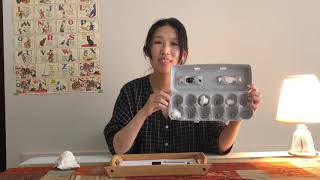 Egg Carton Math Game