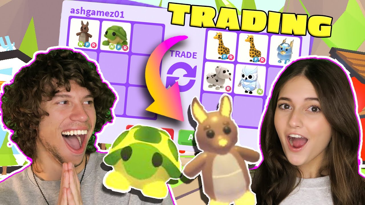 What People Trade For NEON KANGAROO AND NEON TURTLE In A RICH ADOPT ME  SERVER! Roblox Adopt Me - YouTube