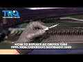 How to Replace AC Orifice Tube 1999-2006 Chevrolet Silverado 1500
