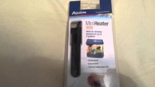 Match Highlights Aqueon Mini Heater- Don't Buy It!