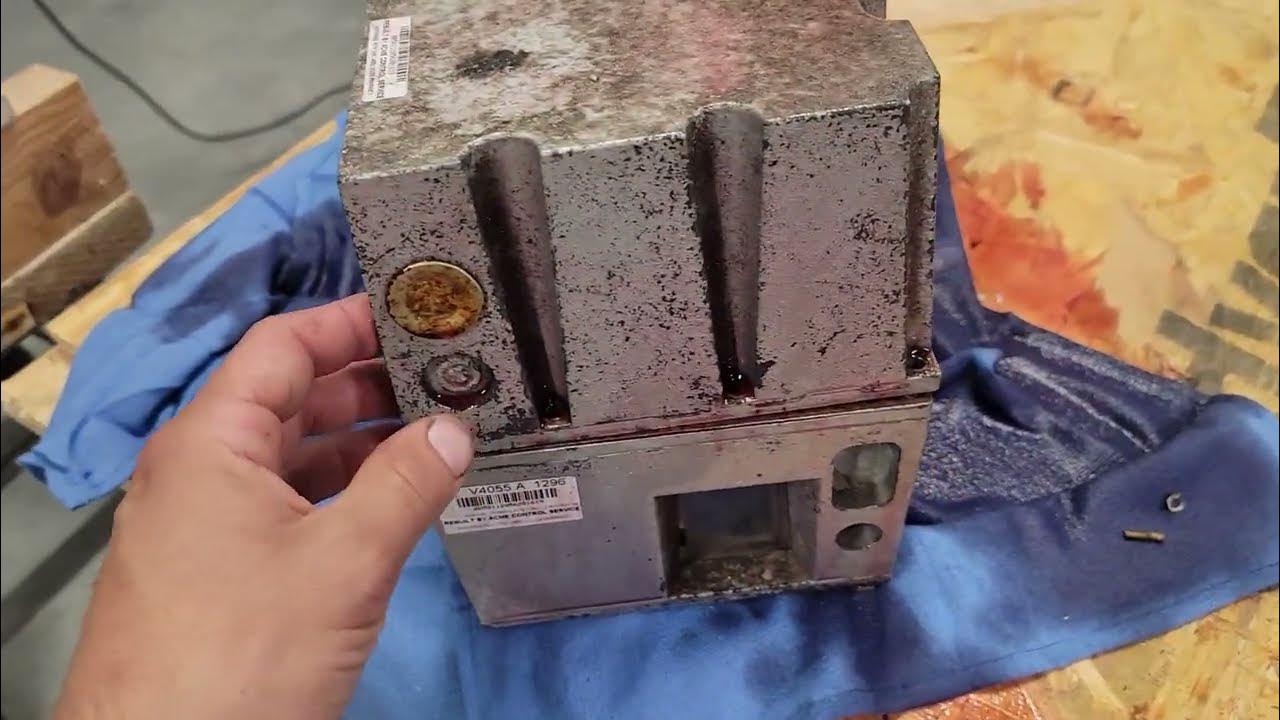 Honeywell Fluid Power Gas Valve Actuator Discection YouTube