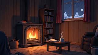 Elemental Tapes Vol.1 — Fireplace Lofi Mix 🔥 Cozy Beats for Study & Relaxation