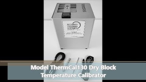 ThermCal130 product and operation video