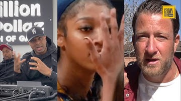 Wallo & Gillie addresses Dave Portnoy for calling Angel Reese “classless piece of shit”