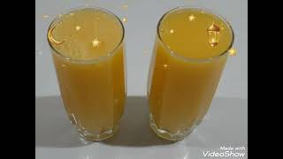 عصائر رمضان التي لا استغنى عنها ابدا/ طريقتي في تحضير عصير البرتقال بقشره