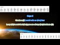 Heal the World (capo 2) by Michael Jackson play along with scrolling guitar chords and lyrics