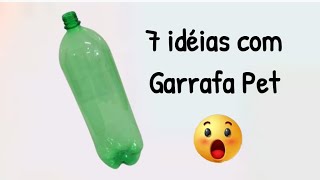 7 IDÉIAS GENIAIS COM GARRAFA PET PRA COLOCAR PLANTINHAS