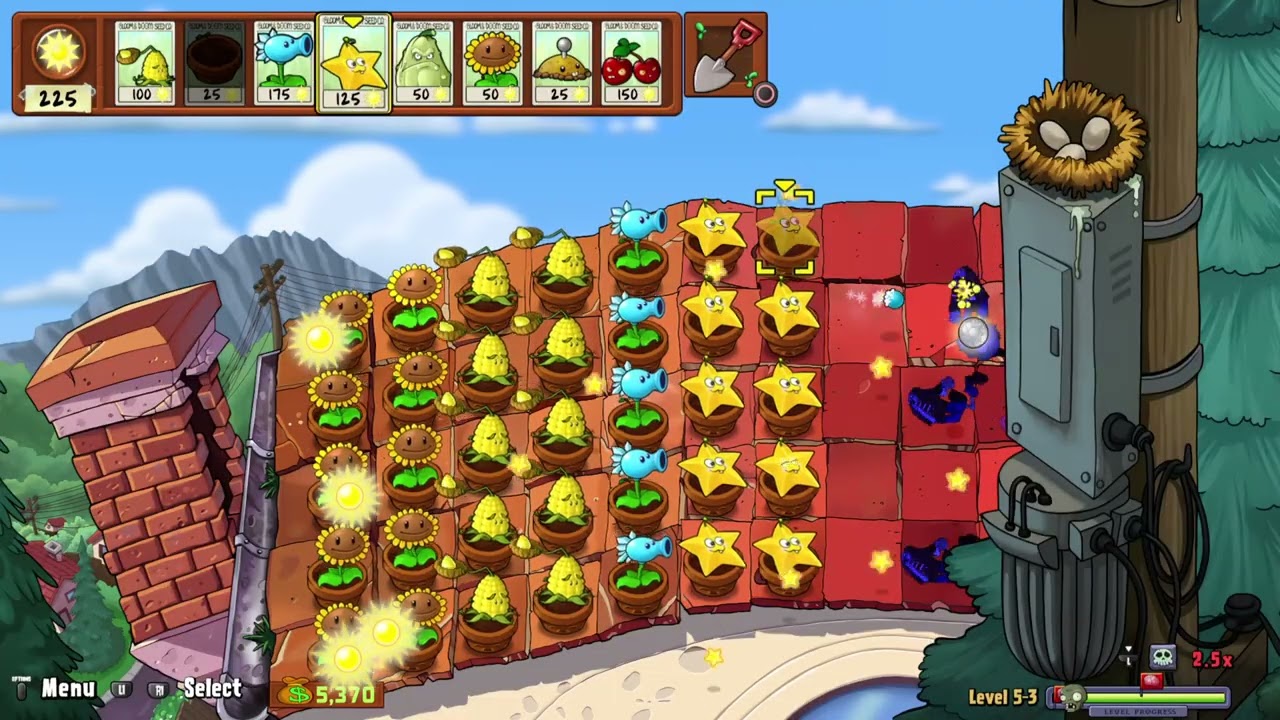 Plants vs. Zombies™: Replanted (PS4 version) Level 5-1 - 5-5 (Walktrough) (2025/2026)
