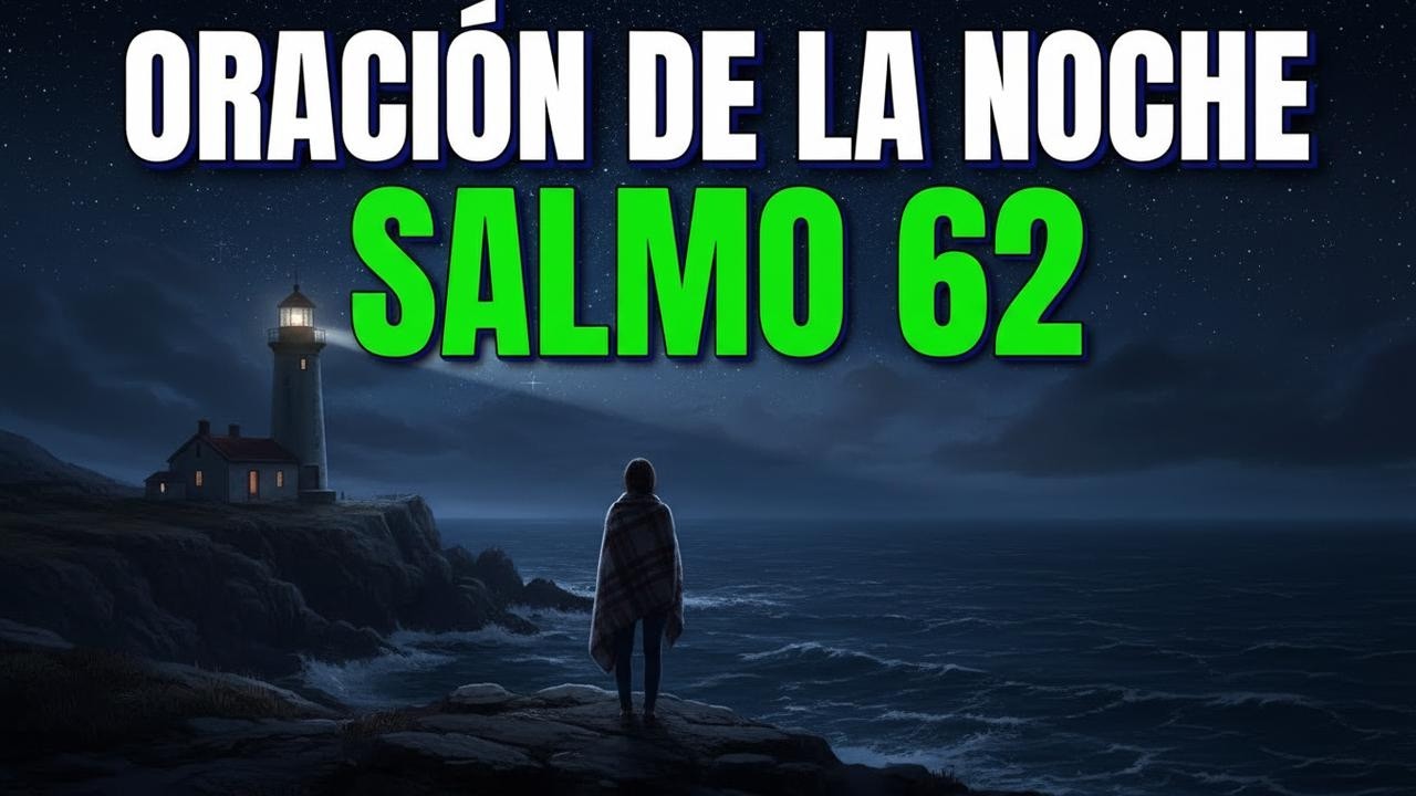 ORACIÓN de la NOCHE 🔥 SALMO 62 DESCANSA TU ALMA EN DIOS Y DUERME EN PAZ ...