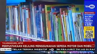 Polres Tulungagung Luncurkan Mobil Motor Pintar Perpustakaan Keliling