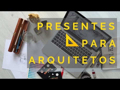 Vídeo: Presentes Para Arquitetos E Amantes Da Arquitetura