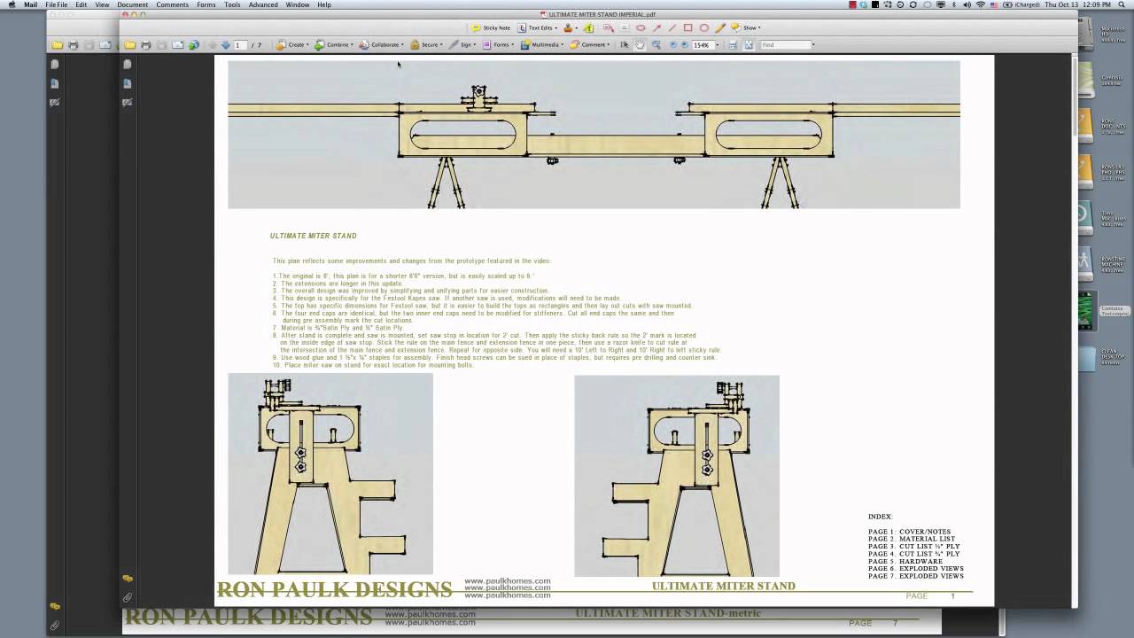 Paulk Miter Stand Plans.mp4 - YouTube