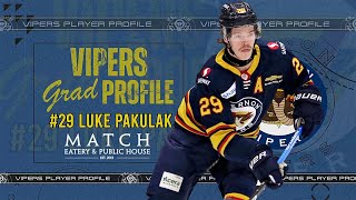Viper Grad Profile - #29 Luke Pakulak