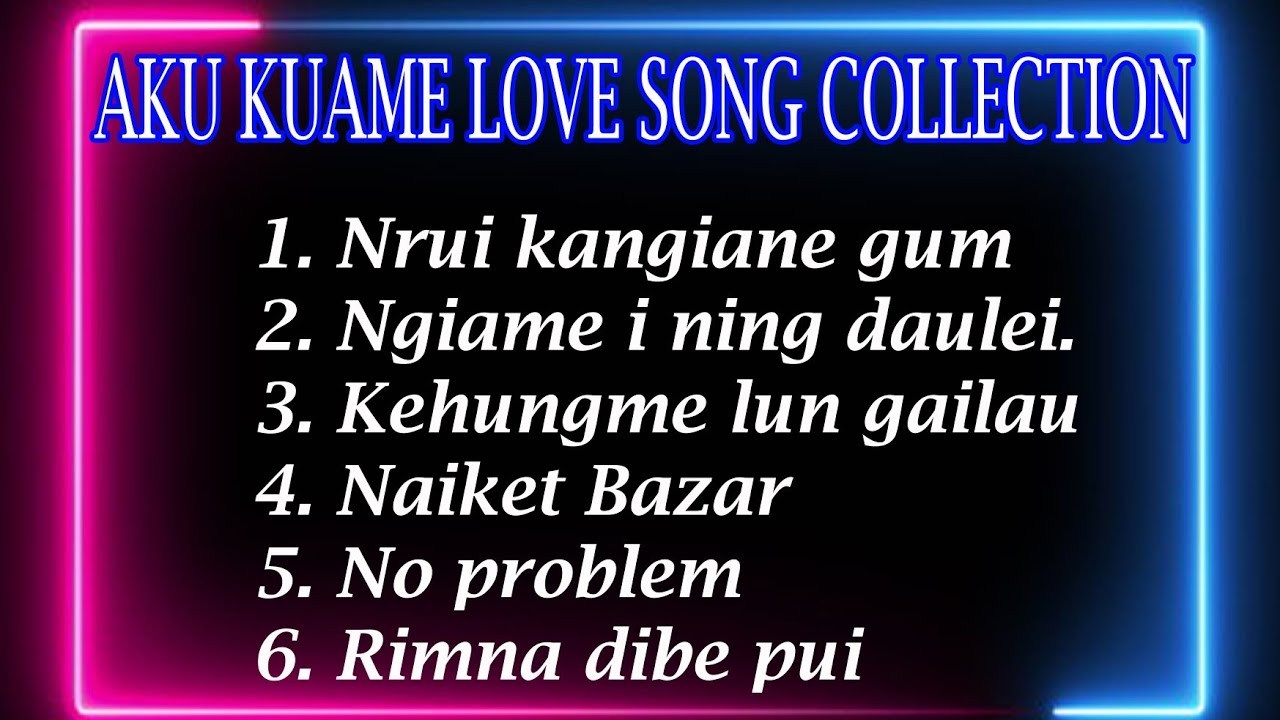 Zeme Love Song ll Aku Kuame Love Song Collection