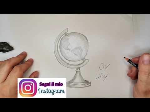 Video: Come Disegnare Un Globo