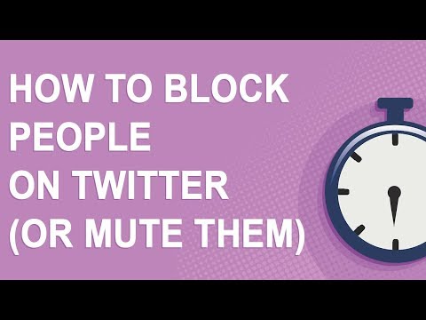 Video: Vad är skillnaden mellan Block och mute på twitter?