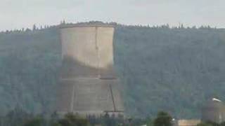 Trojan Nuclear Power Plant Cooling Tower Implosion