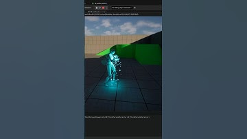 Elektrocutie-effect | Unreal Engine Niagara #ue5 #bliksem #vfx