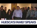 Officer Huesca&#39;s family expresses thanks for support