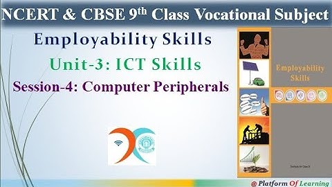 Basic Computer Operations | Type of Keys | Class 9 Employability Skills Unit 3 ICT Skills Session 5