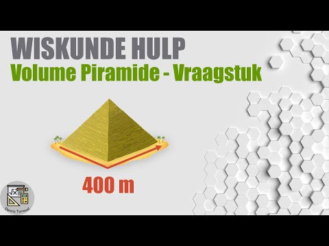 Video: Hoe Om Die Volume Van 'n Afgeknotte Piramide Te Vind