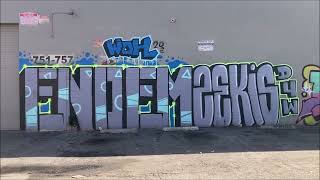 L.A. Graffiti Killed Streets - Is Los Angeles Taking New Steps To Buff Graff ? Jan 2024 #graffiti