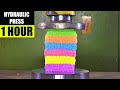 Ultimate asmr hydraulic press compilation 1 hour of pure crushing relaxation