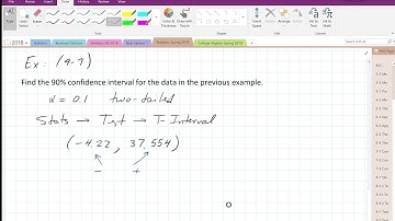 9-3 part2 (Confidence Interval for dependent samples)