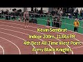 Kevin Sembrat, Indoor 200m 21.66s PR, 4th All-Time Best in West Point’s 220-Year History, 1/22/2022