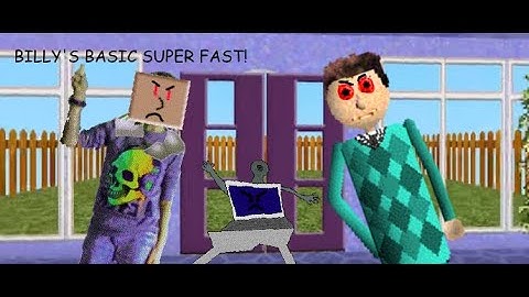 BILLY IS SUPER FAST!!! | Billy