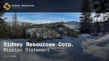 Sidney Resources ($SDRC): Redefining Mining with a Commitment to Sustainability and Green Technology