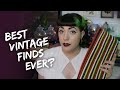 Chatty Vintage Show & Tell // Best Vintage Finds of the Last Year