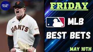 MLB Best Bets, Picks, & Predictions for Today, May 10th! I Friday RBI Props!