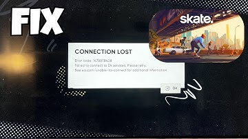 Fix Skate Connection Lost Error (1478078408) | EA Server & Network Fix | 100% Working (PS5/PC/Xbox)