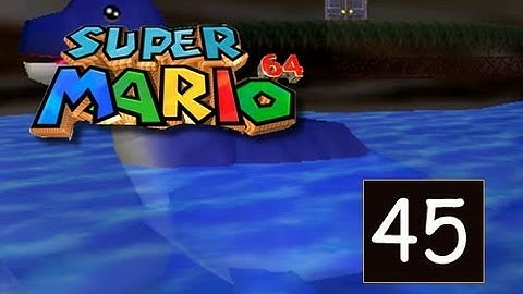 Super Mario 64 - Hazy Maze Cave - Swimming Beast in the Cavern - 45/120