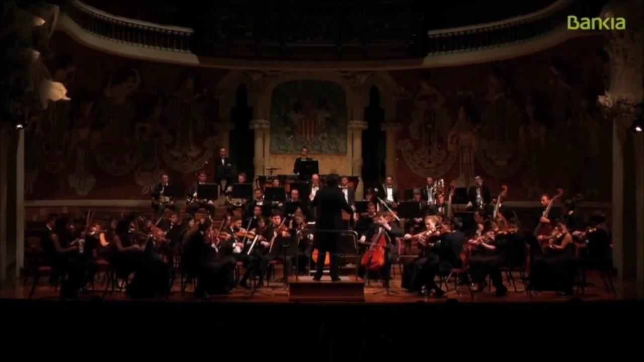 Sinfonía n.4 (Mov. 2) de J. Brahms - José Sanchís y OSB en el Palau de la Música Catalana, 2016
