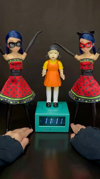 Miraculous Dolls & Squid Game Doll!👧🏻 #nezha #shorts #satisfying #unboxing #miraculous #squidgame
