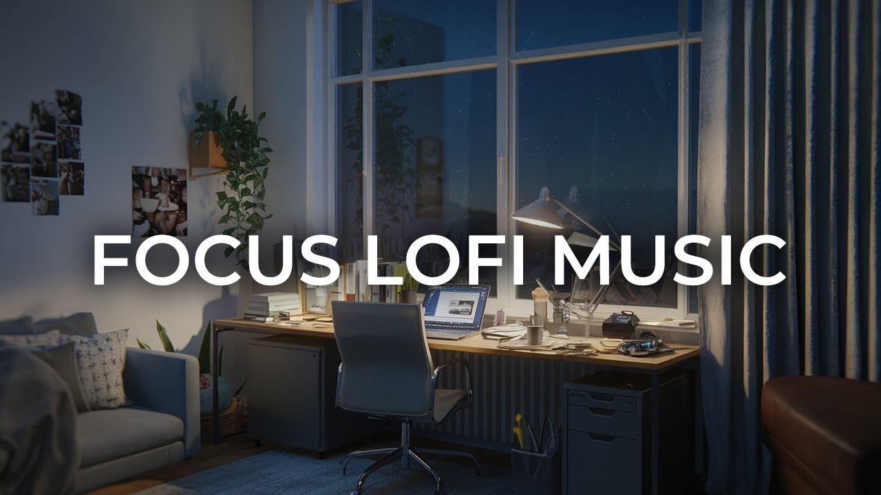 Night Study & Work BGM 🌙 | Relaxing Lofi Music | Perfect for Late Night ...