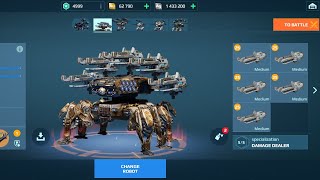 [WR] Best build for ravager in 2025 !!! War robots test | gameplay