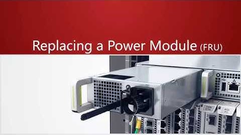 Huawei OceanStor Dorado6000 V3 Series Replacing a Power Module (FRU)