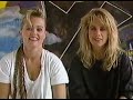 Belinda Carlisle and Charlotte Caffey Interview Summer 1986