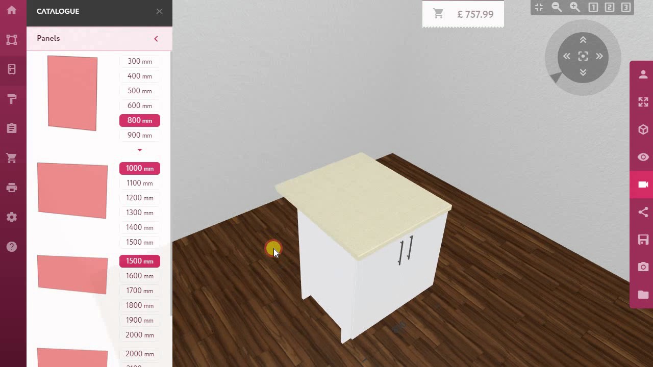 How to create a kitchen island - YouTube