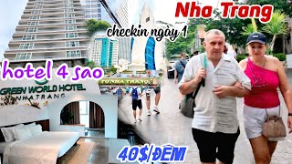 BIỂN NHA TRANG CÙNG CÔ CHÚ VIỆT KIỀU NGÀY 1 CHECKIN HOTEL 4 SAO VIEW BIỂN BUFFE SÁNG QUÁ NGON KPVL