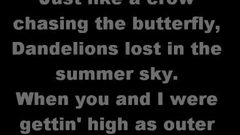 Shinedown The Crow and the Butterfly (lyrics)