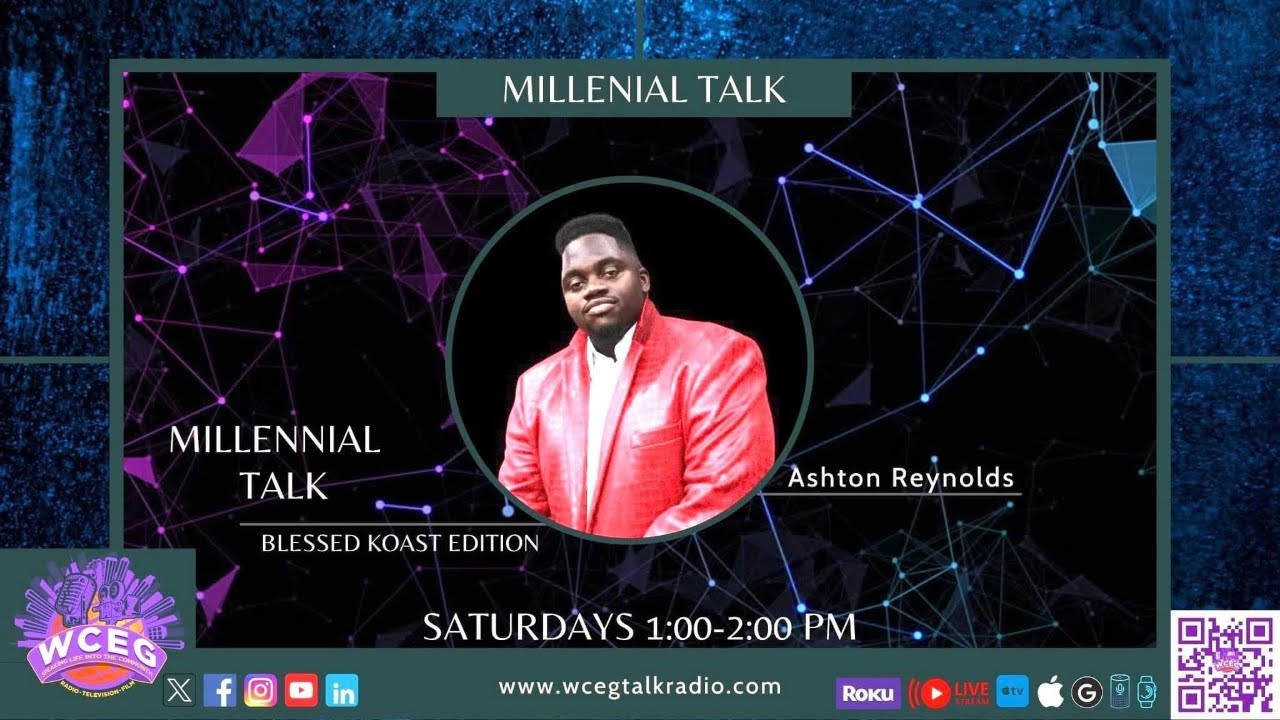 WCEG Media Millennial Talk host Ashton Reynolds.
