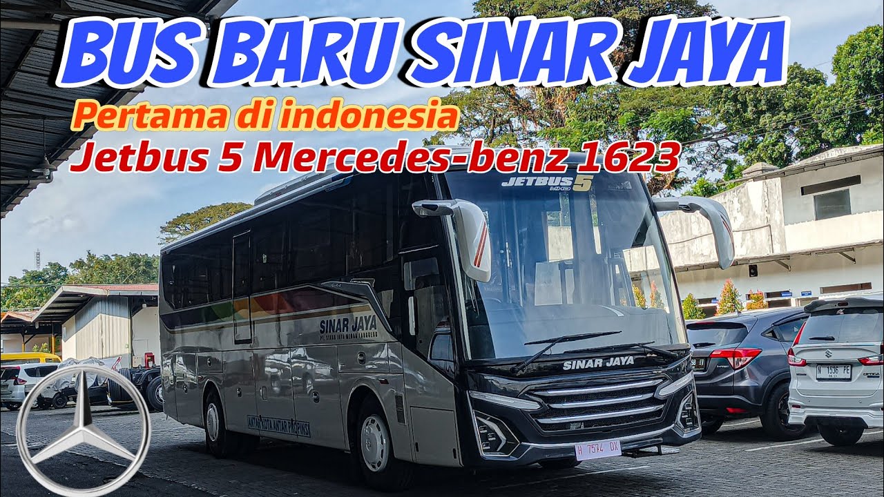 Bus Baru SINAR JAYA | Pertama jetbus 5 pakai mercy 1623 | Calon jalur ngapak