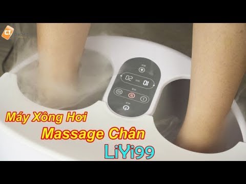song hoi matxa Update 2022 Máy xông hơi massage chân LiYi99 - Vừa Massage Chân Vừa Xông Hơi Nhiệt Độ 50°C - Quá Sướng Luôn