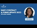 MAR/Forms Update 2022 with Mary Warren