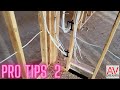 Pro tips part 2 Audio Video New Construction Pre-wire, Home Theater, TV, In-wall In ceiling speakers